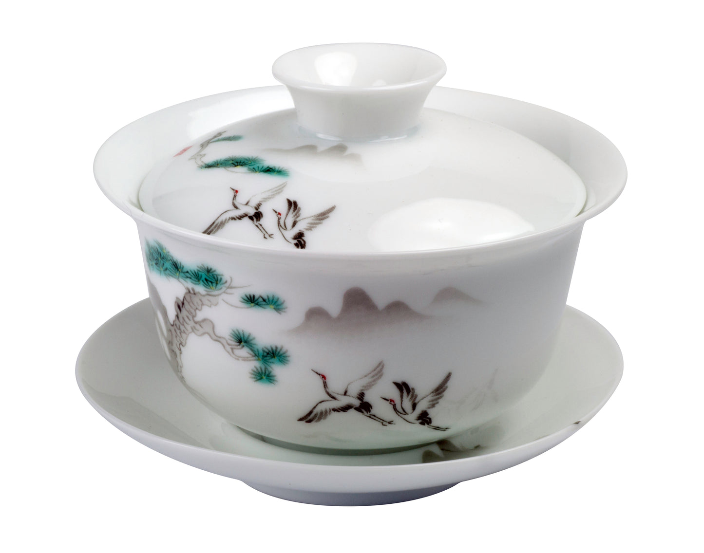 Porcelain Gaiwan 'Baihe' or 'Songhe', 130 ml, China