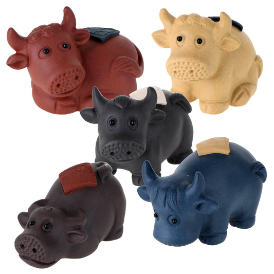 Clay Tea-pet figures 'Niu' (Cow)