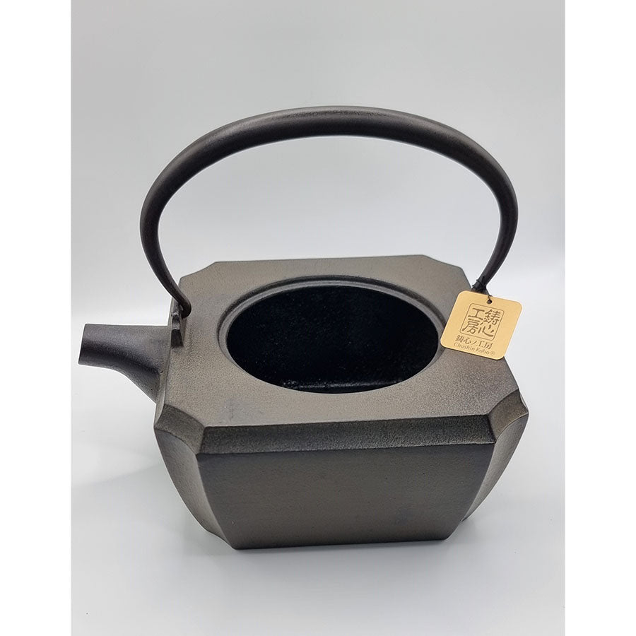 Iron Crest Tea Kettle 1.5L color Brown, with copper lid & steel handle