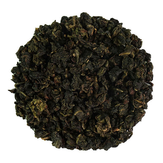 Organic Milky Oolong tea blend with coffee extract and natural vanilla flavouring, offering a smooth, creamy and gently sweet character.