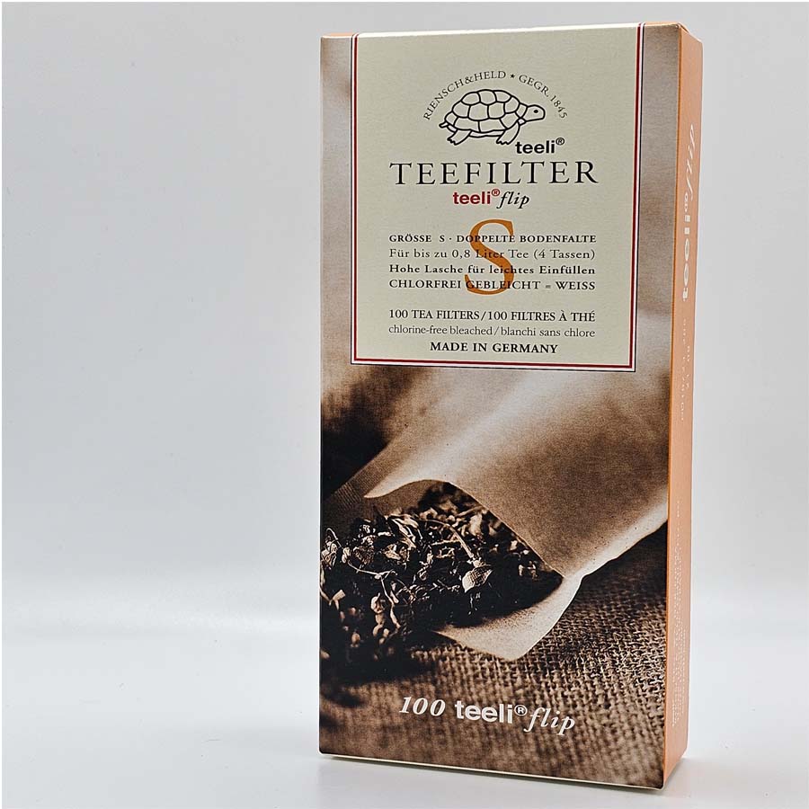 Teeli Filter Paper Tea Filters Teeli®Flip Size S, White – LUNULA TEA